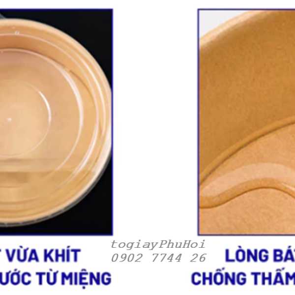 Tô Giấy Kraft 1000ml